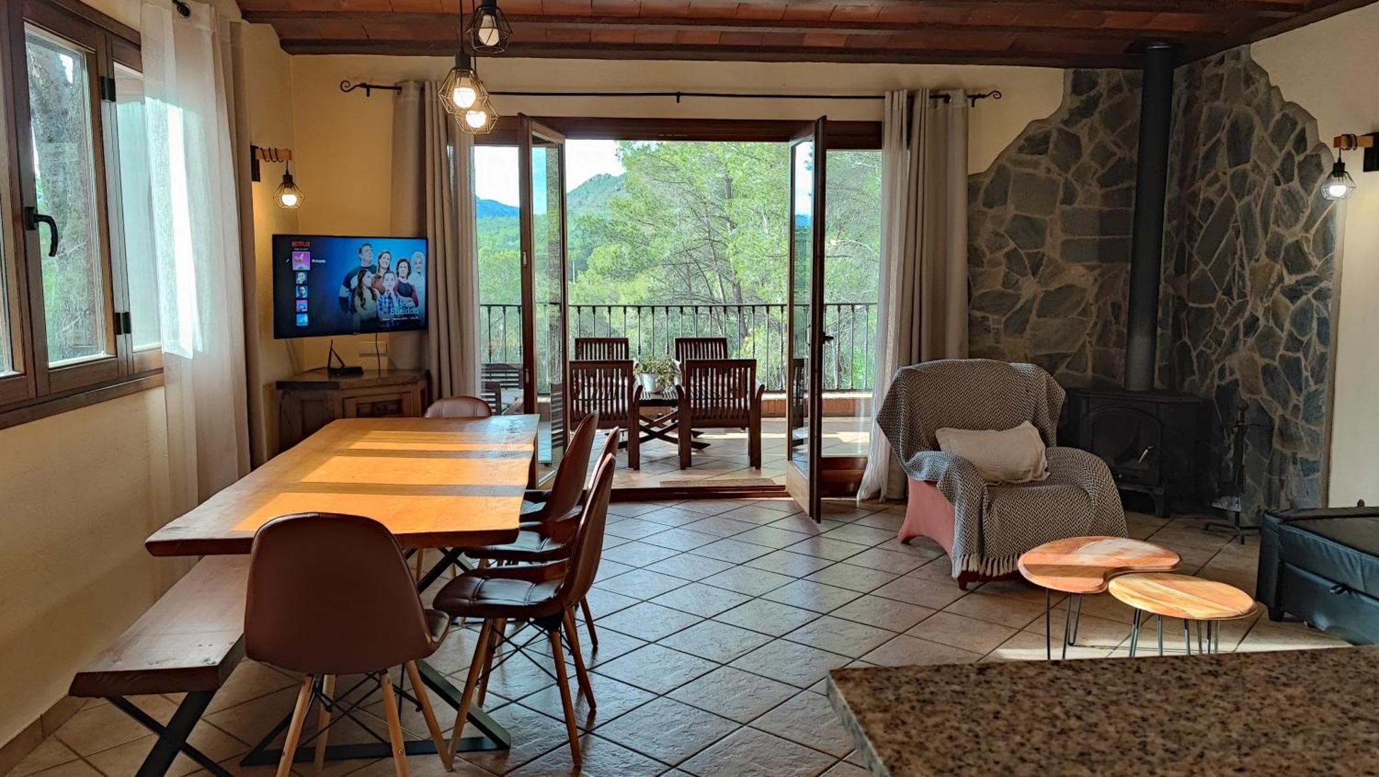 Aldeamia, Cozy Villa For 8 People, Pool, Mountain View, Beach At 8 Min Vilanova de Escornalbou Extérieur photo